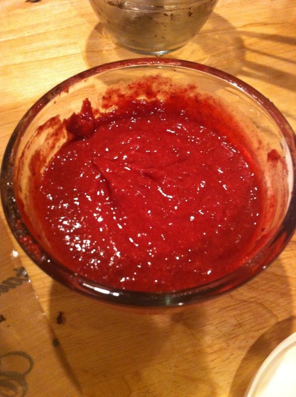 Raspberry Fruit Leathers VI